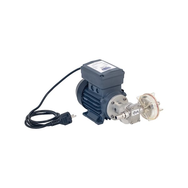 Stainless steel electric gear pump 230 Vac - Pressure 4 bar