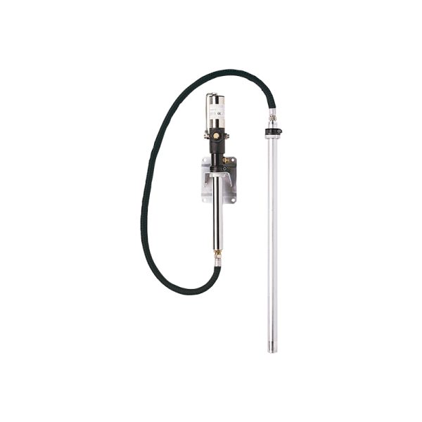 Air operated antifreeze pump - compression ratio 3:1 - double acting - with hose and wall bracket
