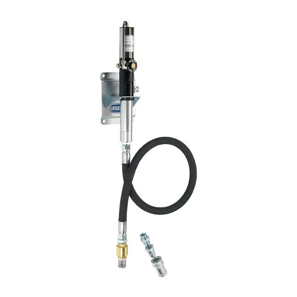 Air operated antifreeze pump - compression ratio 1:1 - single acting with hose and wall bracket