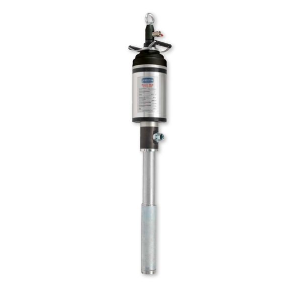 Air operated pump for high viscosity oils "Power Bull" series - compression ratio 6:1 - double acting, wall mounted