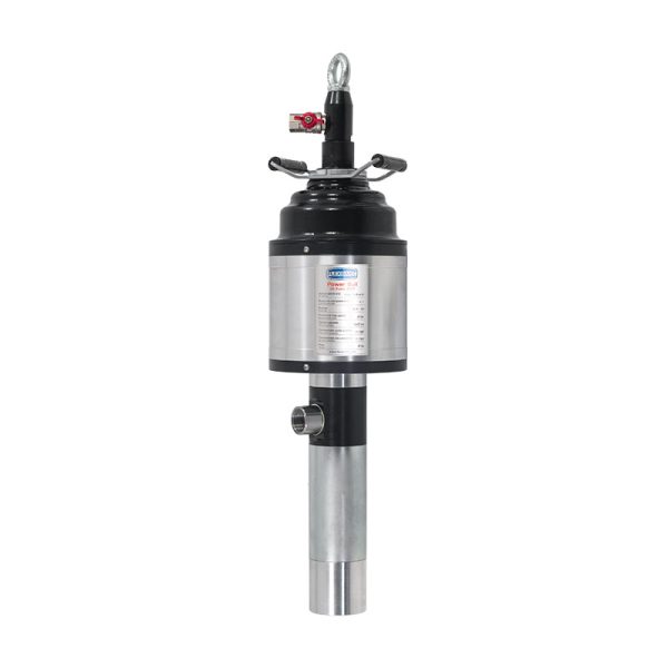 Air operated pump for high viscosity oils "Power Bull" series - compression ratio 10:1 - flow rate 40 l/min - single acting, wall mounted