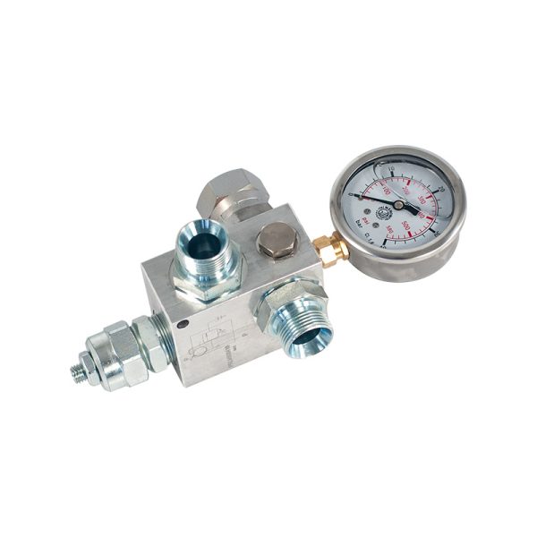 Over pressure valve for hydraulic installation, Ø 1" BSP
