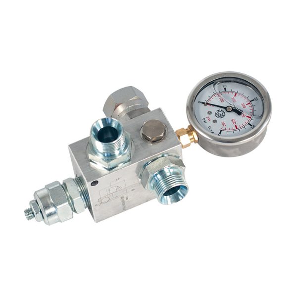 Over pressure valve for hydraulic installation, Ø 3/4" BSP