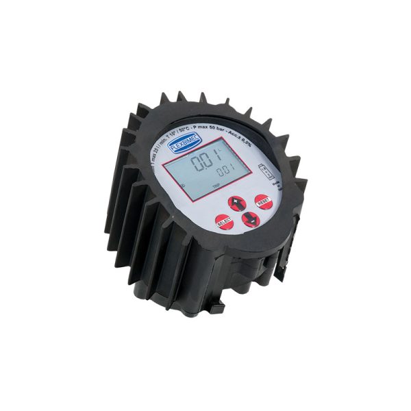 Electronic oval gears flow meter for oil, series "4TT - MARS", for inline applications