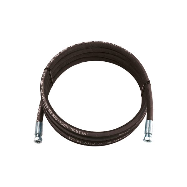 Flexible hose for oil and diesel Ø 1/2" (Ø 13) R1 - 160 BAR, length 3 m - connections 1/2" (FF)