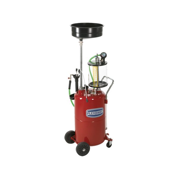 Wheeled tank capacity 80 l with inspection chamber 10 l