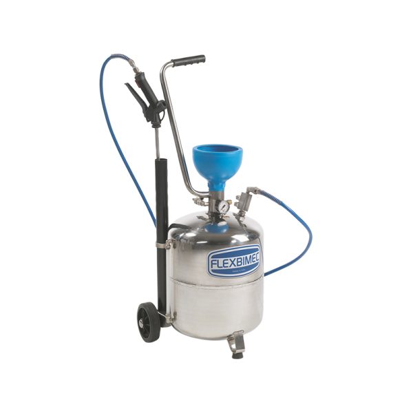 Stainless steel AISI 304 foam maker/sprayer capacity 24 l with 5 m hose, gun and nozzle