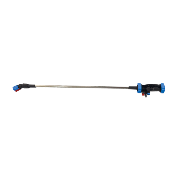 Spraying double gun lance