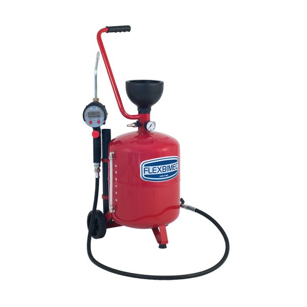 Pneumatic oil distributor with digital meter art. no. 2962 - capacity 24 l