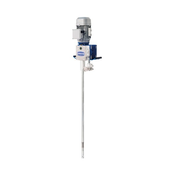 400 Vac electric grease pump for 180 Kg drums, compression ratio 7.5:1 - delivery 400 g/min