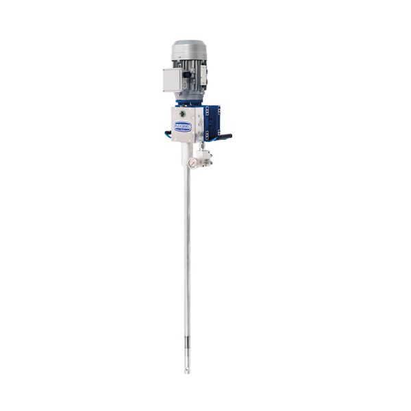 400 Vac electric grease pump for 180 Kg drums, compression ratio 7.5:1 - delivery 1200 g/min