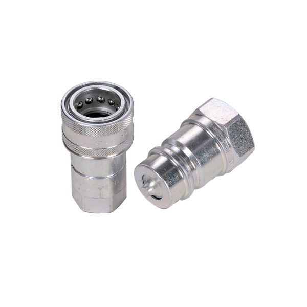 Hydraulic quick connection Ø 1" BSP (M+F)