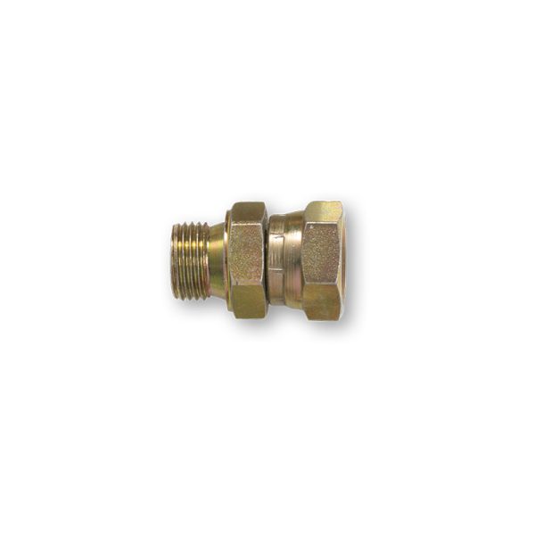 Galvanized swivel nipple Ø 1/4" BSP (MF)