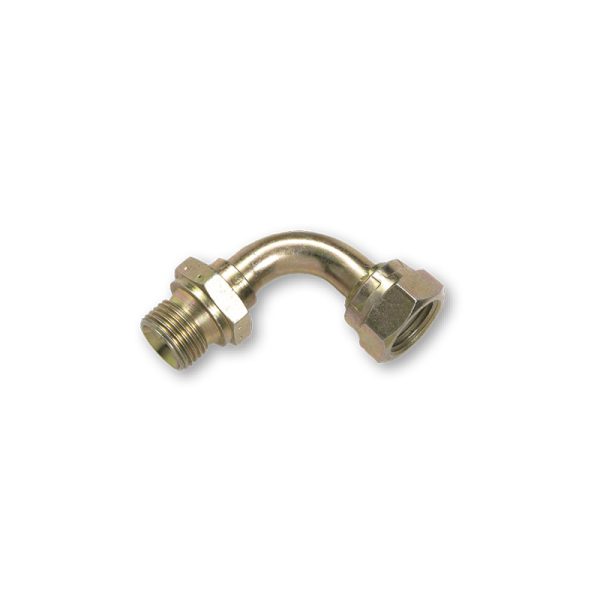 Galvanized 90° M 1/2" - F 1/2" BSP-NPT bend