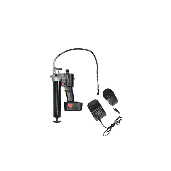12 Vdc battery grease gun cartridge pump capacity 600 g