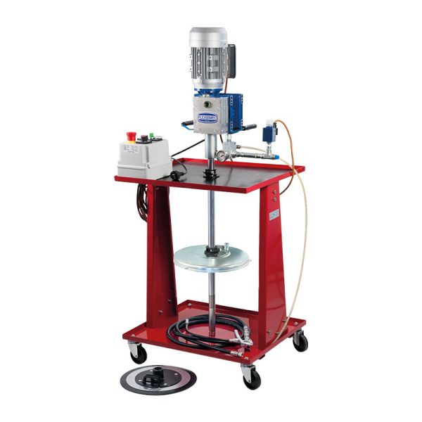 Greasing kit with 230 Vac electric pump, for 18-25 kg pails