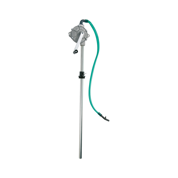 Rotary hand operated pump for oil and diesel, flow rate 23 l/min
