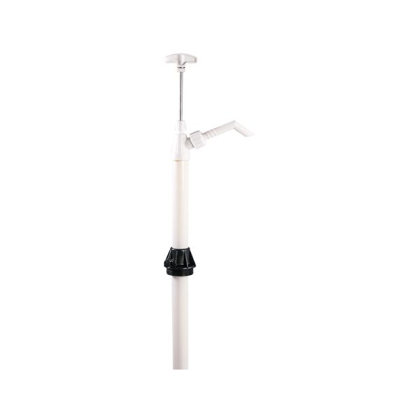 Polypropylene hand pump for solvents, chemicals and antifreeze - for 60/208 l drums