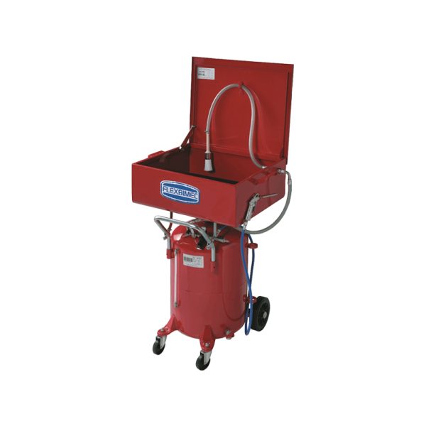 Wheeled washing basin with tank capacity 65 l