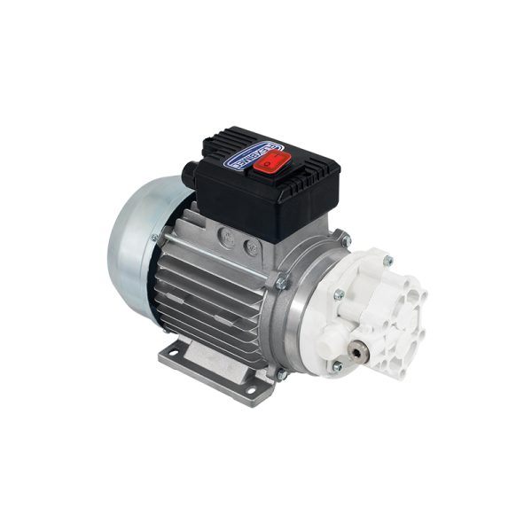 Electric selfpriming gear pump 230 Vac - 4 bar - 15 l/min - IXEF body - IXEF gears