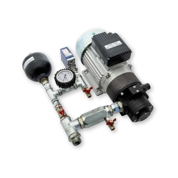 Heavy duty electric gears pump art. no. 6135 equipped with kit automatic stop art. no. 7373