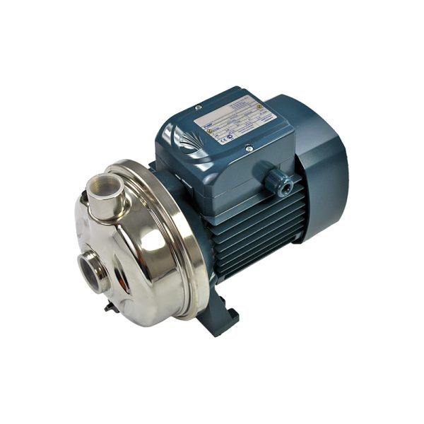 Stainless steel centrifugal pump 230V delivery 160 l/min