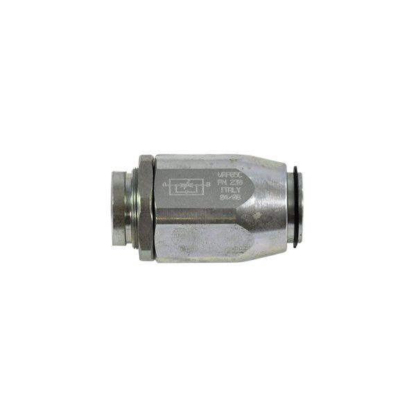 Unidirectional flow regulator valve Ø 1"
