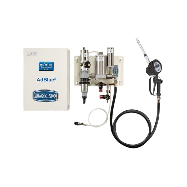 Kit as art. no. 6752 with digital meter gun MID MI-005 certified and air trap device certified