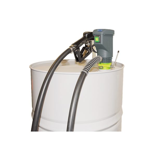 Electric diesel transfer kit 12 Vdc with foot filter, delivery hose Ø 3/4" length 4 m, automatic nozzle - delivery 31 l/min