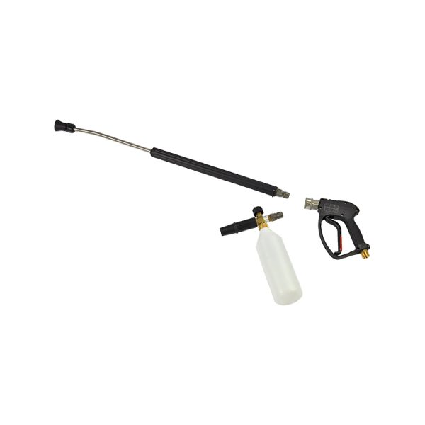 Foaming kit with high pressure gun and lance, 1 l plastic container