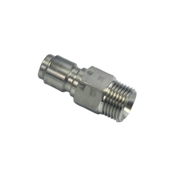 Quick release ball coupling for high pressure water 3/8" BSP (M)