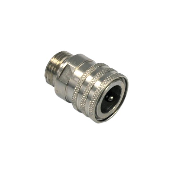 Quick release ball coupling for high pressure water 1/2'' BSP (F)