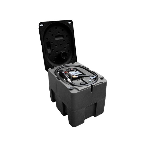 Plastic double wall diesel mobile tank, capacity 220 l