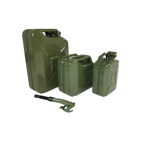 'UN'' Homologated metal can for gasoline - capacity 10 l