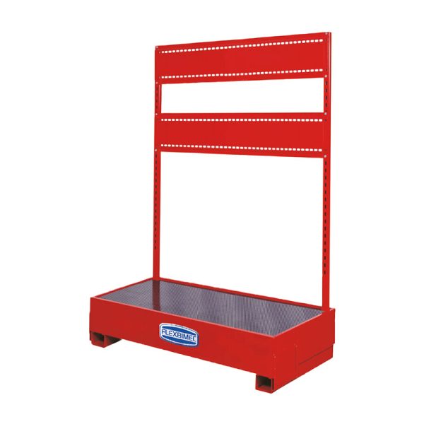 Storage tank for two 208 l drums "Tank Service Base" series with posts