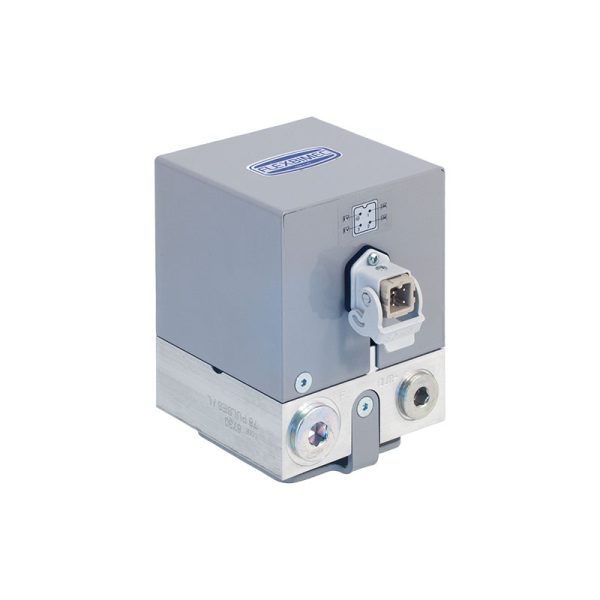 Electronic oval gears flow meter with pulse transmitter for oil, diesel and antifreeze