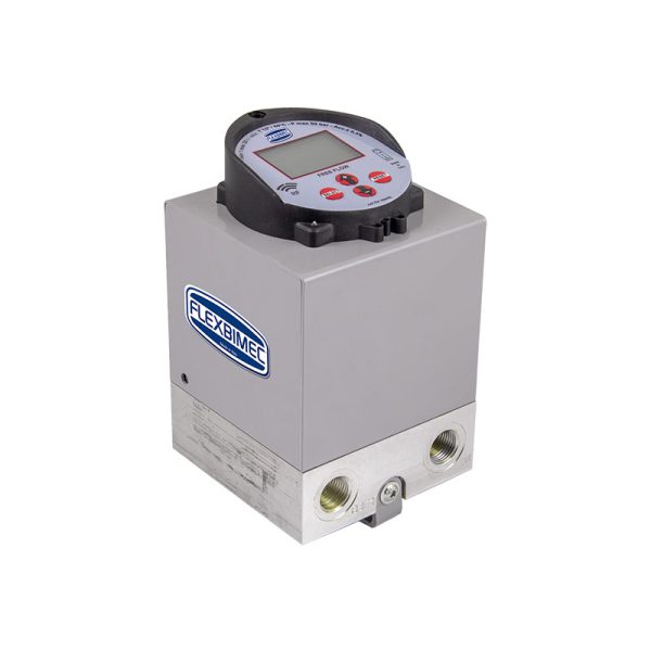 Electronic oval gears flow meter with display and pulse transmitter for oil, diesel and antifreeze