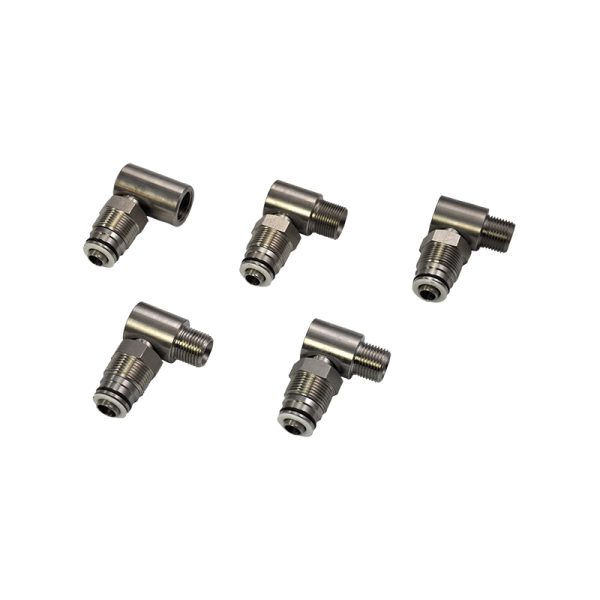 Stainless steel swivel joint AISI 304 for hose reel M 22 x 1.5 - gasket EPDM - P. max 200 bar, T. max 150°C, internal Ø 10 mm