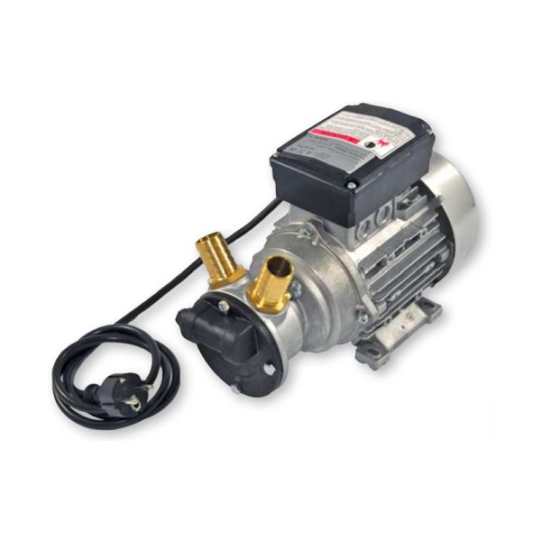 Electric oil, waste oil, antifreeze, diesel pump 230Vac, flow rate 30 l/min