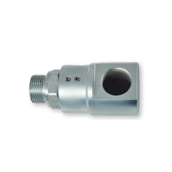 90° self-lubricating swivel joint - ø 3/4" - in galvanized steel