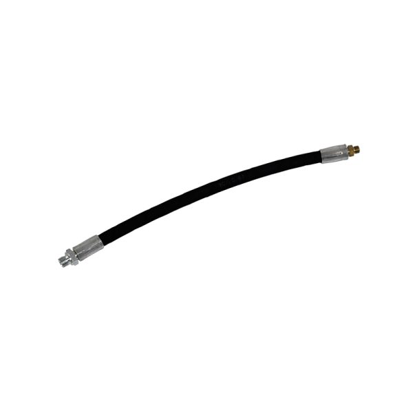 Flexible pipe 1/4" R2T L. 400 mm for grease gun