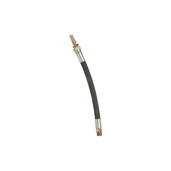 Flexible hose 300 mm length with manual screw no-drip