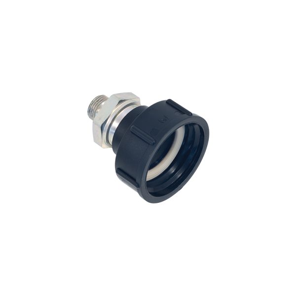 Polypropylene port connection to the tank Ø 70 mm - 1" BSP (M)