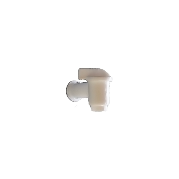 Polyethylene gravity cock for oil drums, connections 2" BSP (M)