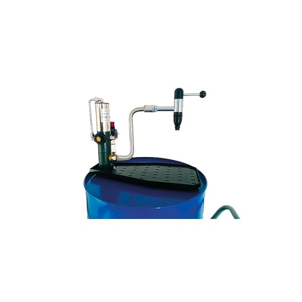 Drum dispensing bar for 208 l drums for oil and antifreeze