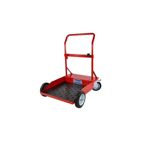 Special wheels trolley for heavy use, with dripping-grid suitable for hose- reels art. no. 9016 (not included)