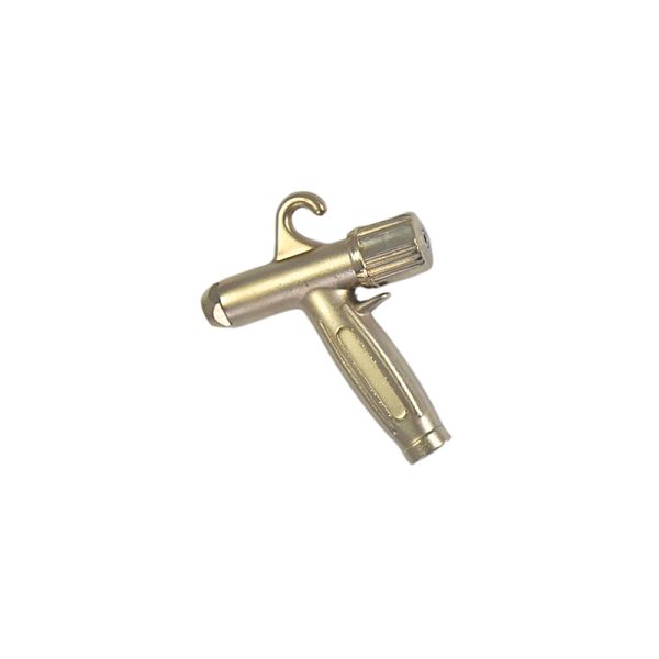 Washing gun with flushing regulator