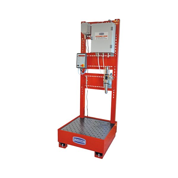 Dosamix kit suitable for manage one fluid with water on Tank Service Base