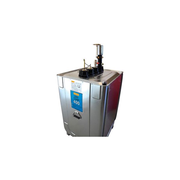 Mixed product container Kit for "Dosamix" composed by : tank capacity 400 l, pneumatic pump Rapp. 1:1, min. and max. level probes