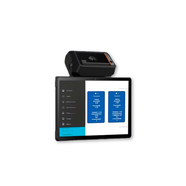 Easy Tablet - For checking and/or entering data on fluid supplies and reserves with barcode and QR code reader